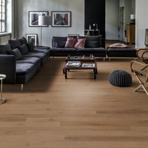 Parchet triplu stratificat Kahrs Stejar Henna, 1860 x 127 x 13 mm